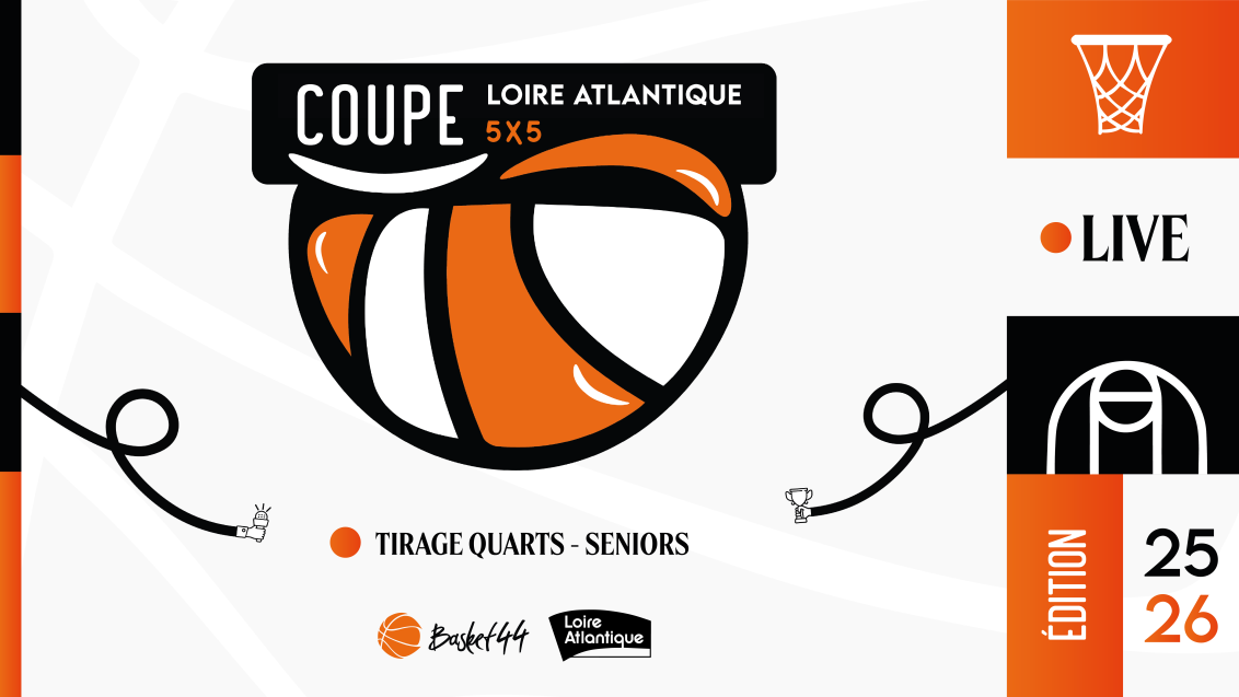 TIRAGE QUARTS COUPE DE LOIRE ATLANTIQUE SENIORS