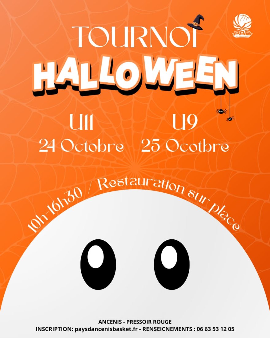 MINI - Tournoi Basket Halloween Minibasket